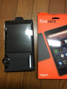 Amazon Fire HD8　タブレット外見